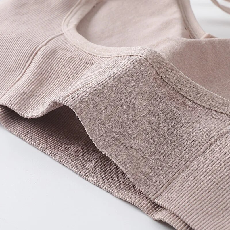 Spordirinnahoidja naiste ristrihm Beauty Seljapesu Seksikas Push Up Jooga Jooga Fitness Sport Rinnahoidja Top Hingav Kiiresti Kuivatav Jõusaalitopp