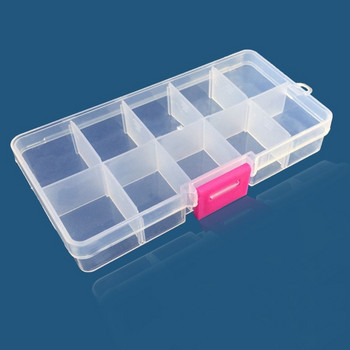 24 решетки Кутия за опаковане на инструменти Направи си сам Преносими електронни компоненти Винт Подвижен винт за съхранение Калъф за инструменти за бижута Цветна пластмаса