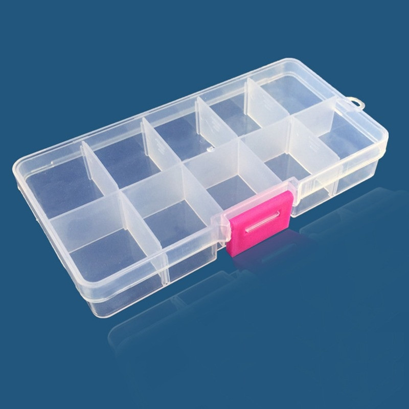 24 πλέγματα Εργαλεία DIY Κουτί συσκευασίας Φορητά ηλεκτρονικά εξαρτήματα Βίδα αποσπώμενη βίδα αποθήκευσης Κοσμήματα θήκη εργαλείων Πολύχρωμη πλαστική