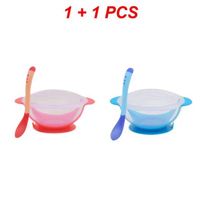 Beebikaussi komplekt Treeningkauss Lusikas lauanõude komplekt Õhtusöögikauss Õppenõud iminapaga Libisemiskindel toidukauss lastele