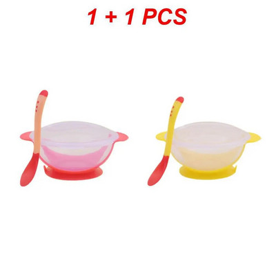 Beebikaussi komplekt Treeningkauss Lusikas lauanõude komplekt Õhtusöögikauss Õppenõud iminapaga Libisemiskindel toidukauss lastele