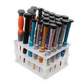 Φορητό πλαστικό κουτί βίδες ακριβείας Storage Rack Box Screwdriver Storage Bracket Repair Tool Acrylic Dropshipping