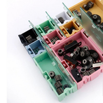 3/5/6/9 τμχ SMD SMT IC Electronic Component Mini Storage Box Αντίσταση Χωρητικότητα Κουτί δοχείου Μικρή θήκη εργαλείου