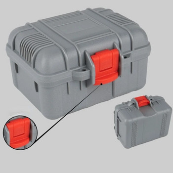 125x112x70mm PP Кутия за инструменти Малък калъф за съхранение Кутия за инструменти за малки части Преносим часовник Защитна влагоустойчива кутия Инструмент с памук