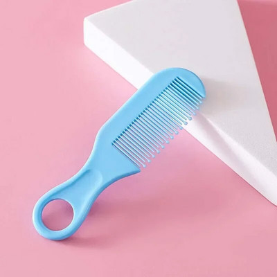 Kūdikių plaukų šepetėlių šukos Nešiojamos naujagimių kūdikių minkštų plaukų šepetėlių galvos masažuoklis vaisiaus galvos riebalų šukos Vaikų plaukų priežiūros reikmenys