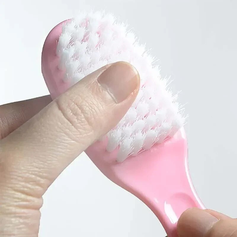 Kūdikių plaukų šepetėlių šukos Nešiojamos naujagimių kūdikių minkštų plaukų šepetėlių galvos masažuoklis vaisiaus galvos riebalų šukos Vaikų plaukų priežiūros reikmenys