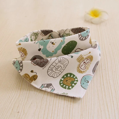 Uued Beebi pudipõlled Kolmnurkne puuvillane bandaani pudipõlled poistele Tüdrukutele Rühkimisriidest Beebi sall Einekrae Toitmistarvikud Süljerätik