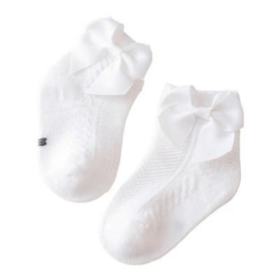 Kergekasvulised väikelapsed tüdrukute pahkluu sokid Pehmed õhukesed puuvillased sokid Hingavad kaarjatega suvesokid imikutele vanuses 0–3 aastat