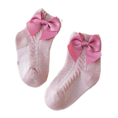 Kergekasvulised väikelapsed tüdrukute pahkluu sokid Pehmed õhukesed puuvillased sokid Hingavad kaarjatega suvesokid imikutele vanuses 0–3 aastat