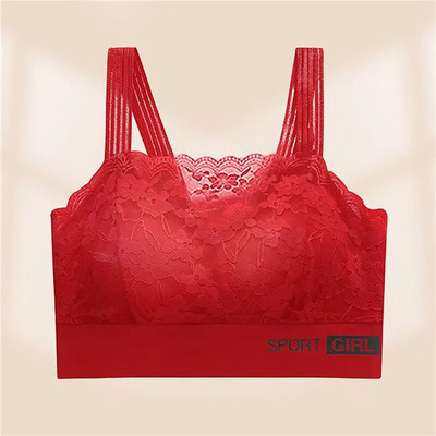 2023 Sutiene fără cusături de vară pentru femei Lenjerie sexy Topuri Sutiene din dantelă Lenjerie de corp Push Up Lenjerie intimă pentru femei Bralette cu spate în V Sutien sport