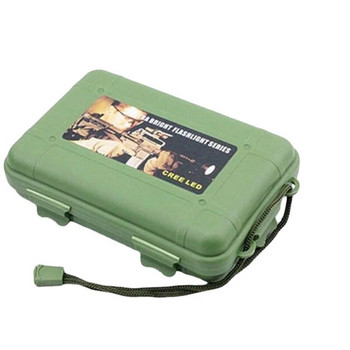 Εξωτερικό σφραγισμένο κουτί Πλαστικοί κάδοι αντικραδασμικό αδιάβροχο κιβώτιο Ταξιδιωτικό κιτ αποθήκευσης Θήκη Survival Valuables Ηλεκτρονικό δοχείο Gadget