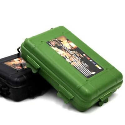 Εξωτερικό σφραγισμένο κουτί Πλαστικοί κάδοι αντικραδασμικό αδιάβροχο κιβώτιο Ταξιδιωτικό κιτ αποθήκευσης Θήκη Survival Valuables Ηλεκτρονικό δοχείο Gadget