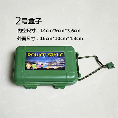 Lauke uždarytos dėžutės plastikinės smūgiams atsparios šiukšliadėžės vandeniui atsparios dėžutės kelioninės saugojimo rinkinys, išgyvenimo dėklas Vertybės elektroninių prietaisų konteineris