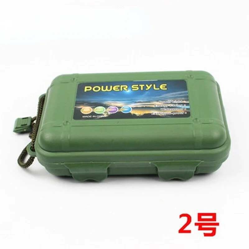 Lauke uždarytos dėžutės plastikinės smūgiams atsparios šiukšliadėžės vandeniui atsparios dėžutės kelioninės saugojimo rinkinys, išgyvenimo dėklas Vertybės elektroninių prietaisų konteineris