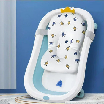 Грижа за бебето Регулируема душ вана за новородено бебе Мрежа за къпане Детска безопасност Охрана Поддръжка на седалката Легло за къпане на малко дете