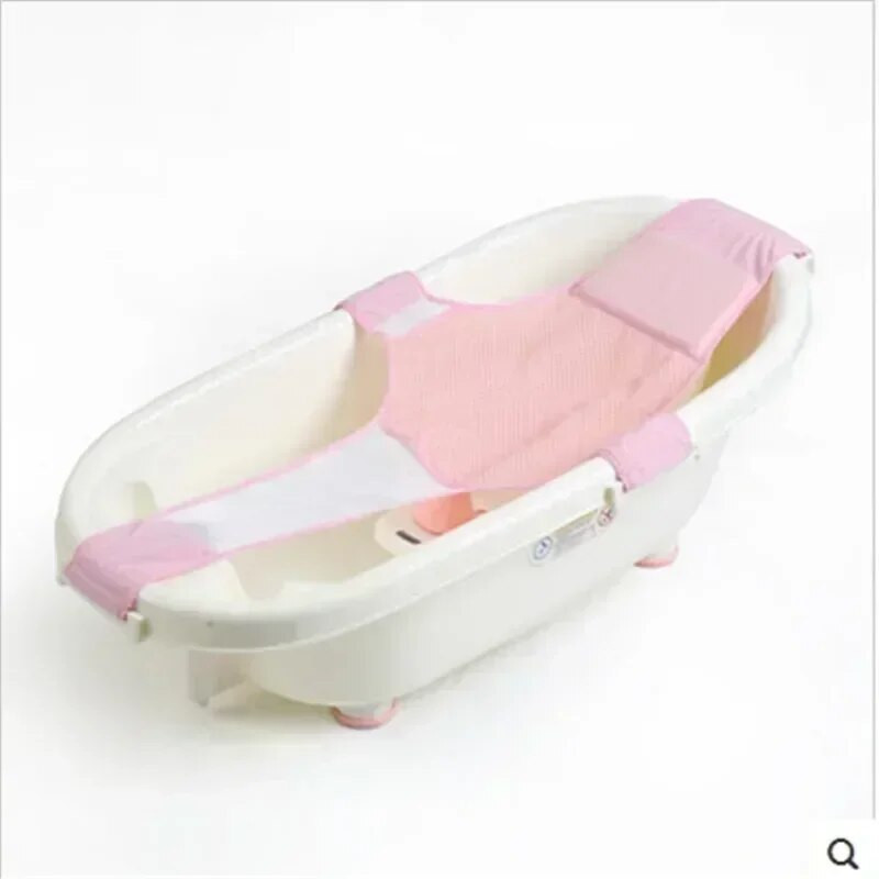 Βρεφική φροντίδα Ρυθμιζόμενη βρεφική μπανιέρα ντους Νεογέννητο Δίχτυ μπάνιου μωρού Παιδική ασφάλεια Υποστήριξη καθίσματος νήπιο κρεβάτι κολύμβησης