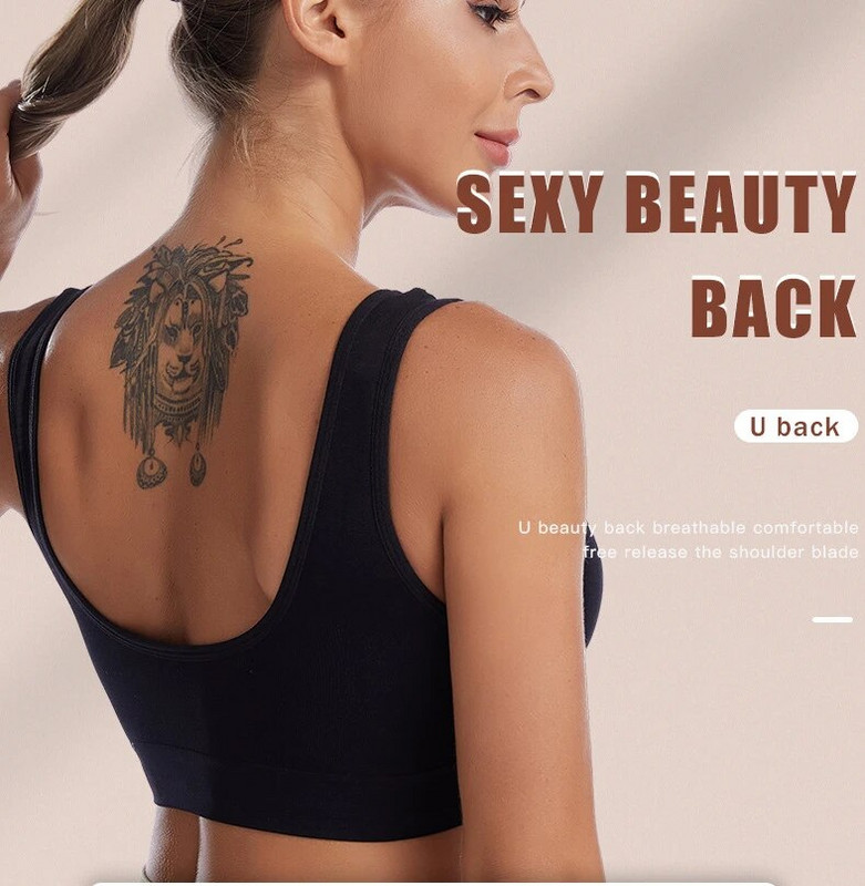 Spordipesu Naiste Jooga Spordirinnahoidja Jõusaal Jooksmine Põrutuskindel kogutud suur spordirinnahoidja Ilma terasest Ring Vest rebase rinnahoidja Bralette