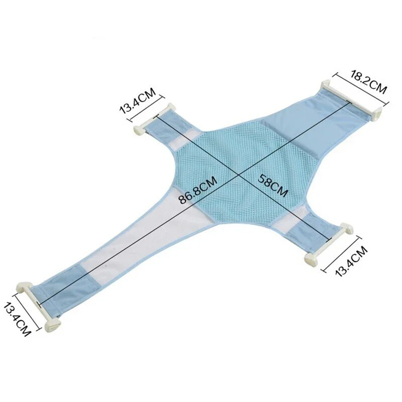 Nastaviteľná detská sprchová vaňa pre novorodencov, sieťka na kúpeľ pre deti, bezpečnostná bezpečnostná sedačka, podpora pre batoľatá, kolíska