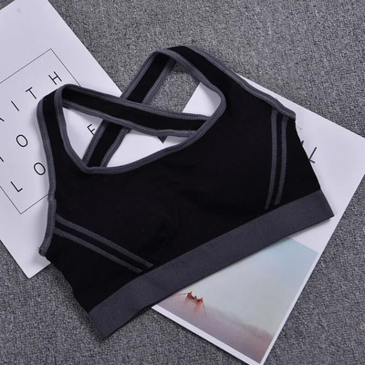 Sportski grudnjak za žene Gym Push Up bešavni križni grudnjak za trčanje otporan na udarce i udoban prozračni prsluk za sportski grudnjak za jogu