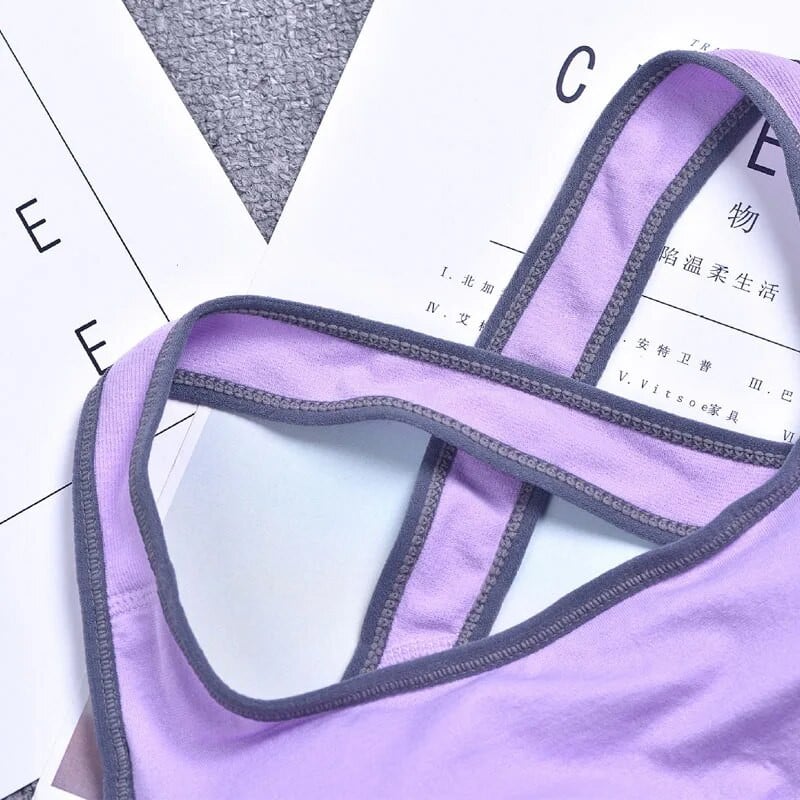 Sportski grudnjak za žene Gym Push Up bešavni križni grudnjak za trčanje otporan na udarce i udoban prozračni prsluk za sportski grudnjak za jogu