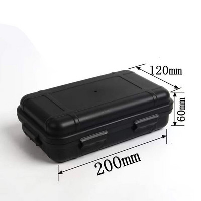 Αδιάβροχη αντικραδασμική σφραγισμένη εργαλειοθήκη Θήκη ασφαλείας εξωτερικού χώρου Προμήθειες κάμπινγκ Κουτί αποθήκευσης Όργανο που κλειδώνει στεγνό με αφρό