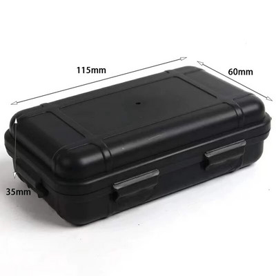 Αδιάβροχη αντικραδασμική σφραγισμένη εργαλειοθήκη Θήκη ασφαλείας εξωτερικού χώρου Προμήθειες κάμπινγκ Κουτί αποθήκευσης Όργανο που κλειδώνει στεγνό με αφρό