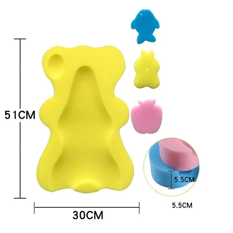 Αντιολισθητικό πατάκι μπάνιου μωρού σφουγγαράκι Αντιολισθητικό μαξιλαράκι μπανιέρας Βρεφικό μαξιλαράκι μπάνιου νεογέννητο κάθισμα για βρεφική φροντίδα