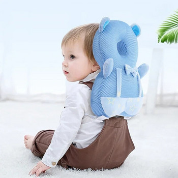 1-3T бебешка възглавница за малко дете, протектор за глава, предпазна подложка, възглавница за гърба, предпазва от наранявания, бебешки слон, карикатура на лъва, предпазни възглавници