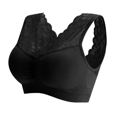 Sutien yoga fără sudură Sexy dantela fără fir frumusețe spate sutien push up Cozy piept tub Top sport fitness vest bralette sutien