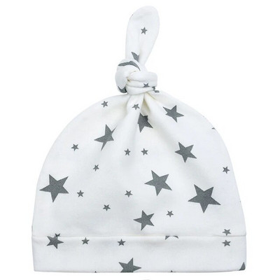 100% βαμβακερά καπέλα με κόμπους για μωρά Αγόρια για κορίτσια Καπέλα ύπνου Unisex Καπέλα για μωρά Lovely Baby Caps Προσαρμοσμένα παιδικά καπέλα για νεογέννητα