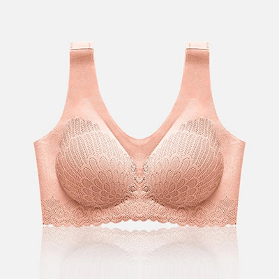 Nauja latekso besiūlė liemenėlė moteriška apatinis trikotažas, vėsinamasis, atsparus smūgiams, moteriškas intymios mados minkštas, patogus apyrankė