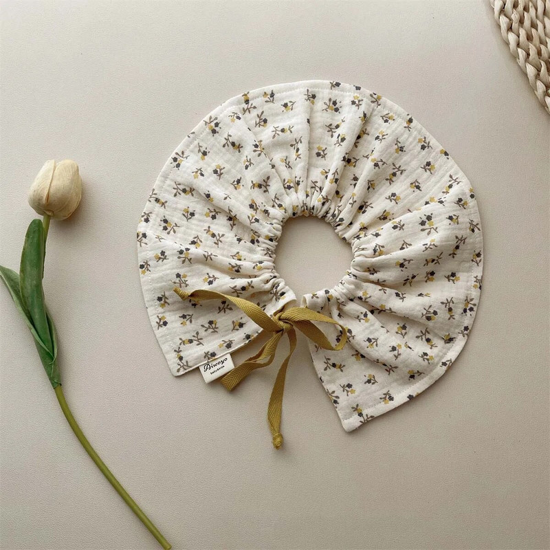 Κορεάτικες σαλιάρες για μωρά από βαμβακερά υφάσματα για ρέψιμο μωρών 4 στρώσεων πετσέτα νεογέννητου βρεφικού σάλιου Αξεσουάρ βρεφικής σίτισης