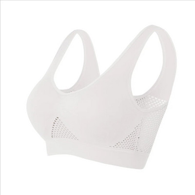 Mesh fără cusături Sutiene sport pentru femei, fitness, sală de gimnastică, alergare, lenjerie de corp, sutien rezistent la șocuri, fără fir 6XL, mai mare, crop top, sutien de yoga respirabil