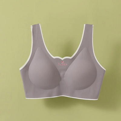 Prozračni grudnjak s punom košaricom, bešavni grudnjak s grudnjakom za žene, gornji dio grudnjaka bez žica za sportske grudnjake, donje rublje za jogu, prsluk za fitness