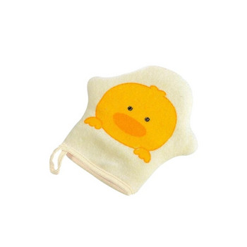 Βαμβακερή βούρτσα μπάνιου μωρού Super Soft Cute Animal Modeling Sponge Powder Tribbing Towel Ball for Baby Children 3 Χρώμα