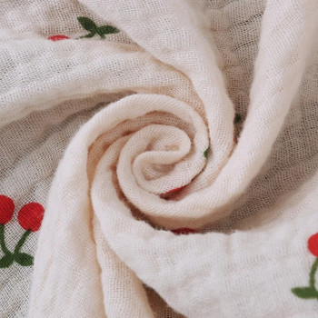 New Born Soothe Appease Хавлиена кърпа 100% органичен памук Moon Star Toy Ins Бебешка завивка Прекрасно защитно одеяло от муселин