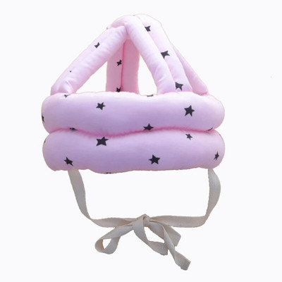 Προστατευτικό καπέλο κεφαλής για κοριτσάκια αγόρια Μάθετε να περπατάτε Ρυθμιζόμενο μέγεθος Headguard Anti-Fall Κράνος για μωρά