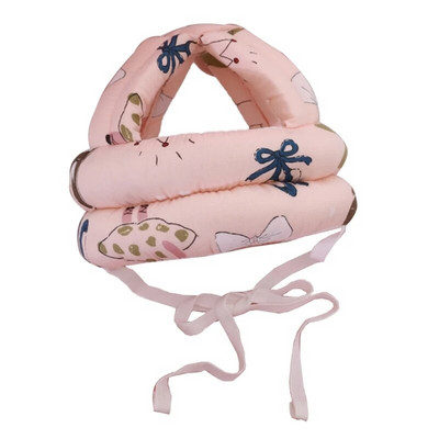 Προστατευτικό καπέλο κεφαλής για κοριτσάκια αγόρια Μάθετε να περπατάτε Ρυθμιζόμενο μέγεθος Headguard Anti-Fall Κράνος για μωρά