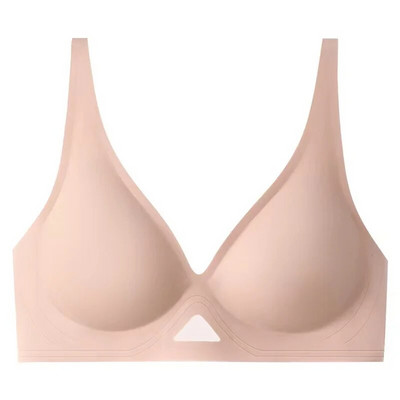 Sutiene fără cusături pentru femei Lenjerie de corp fără fir Sutien Push Up Sutien V Bralette Confort pentru femeie subțire Sutien sport invizibil Lenjerie sexy