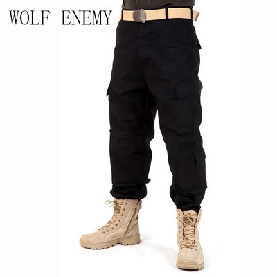 Pantaloni de camuflaj pentru bărbați Pantaloni cargo de luptă militară pentru bărbați, în aer liber, tactici, pentru alpinism, pantaloni de camping XS-XXL Plus Size