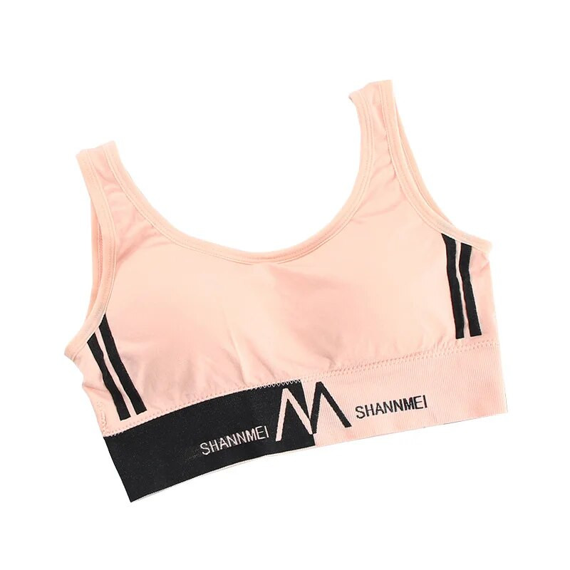 Μ γράμμα Γυναικεία μόδα Casual Show Λεπτά εσώρουχα γιόγκα Γυναικεία αθλητικά σουτιέν Fitness Κορυφαίο αθλητικό τοπ γιλέκο ομορφιάς πίσω γιλέκο σουτιέν γιόγκα