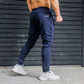 Elasticitate Pantaloni de alergare pentru bărbați Pantaloni de sport casual cu buzunare cu fermoar Antrenament Jogging Pantaloni de fitness Pantaloni de sport pentru antrenament de sală