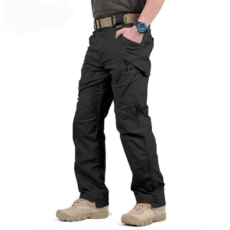 IX9 Tactical Pants Vyriškos klasikinės kovinės kelnės SWAT Army Military Pants Vyriškos krovininės kelnės vyrams Kariškio stiliaus laisvalaikio kelnės