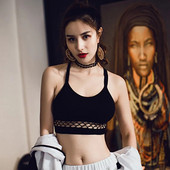 Αθλητικό σουτιέν 3 χρωμάτων Αθλητικά Push Up Αθλητικά σουτιέν για γυμναστήριο Τρέξιμο Γυναικείο Αθλητικό μπλουζάκι γιόγκα χωρίς ραφή με επένδυση