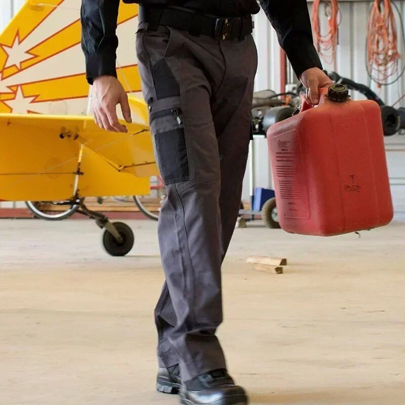 Vyriškos krovininės kelnės Daugiakišenės Darbinės kelnės Laisvalaikio taktinės kelnės Vyriški viršutiniai drabužiai Tiesūs rudens žiemos dėvėjimui atsparios kelnės