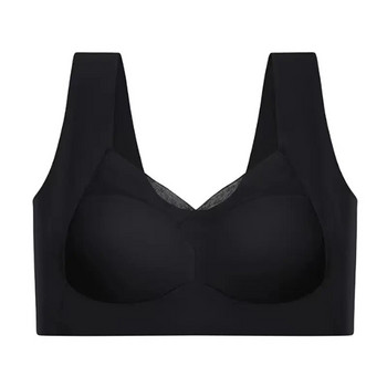 Εσώρουχα χωρίς ραφή Γυναικείο σουτιέν είναι σέξι Μεγάλο μέγεθος Μπλούζες Υποστήριξη Μικρό Άνετο Χωρίς ατσάλι Εσώρουχα Γιόγκα Fitness Sleep Tank