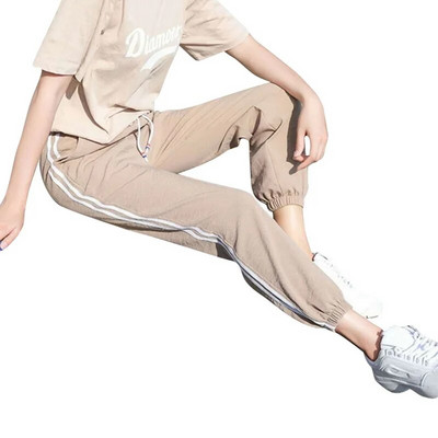 Moteriškos mados Vienspalvės krovininės kelnės Korėjos sportinės kelnės Oversize Sweat Joggers Sportinės kelnės Baggy Kelnės Drabužiai Sportinės kelnės