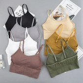 Sutien sport pentru femei spate Uscare rapidă Căptușit rezistent la șocuri Sală de gimnastică Fitness Alergare Sport Sutien Topuri Sutiene Push Up Crop Top