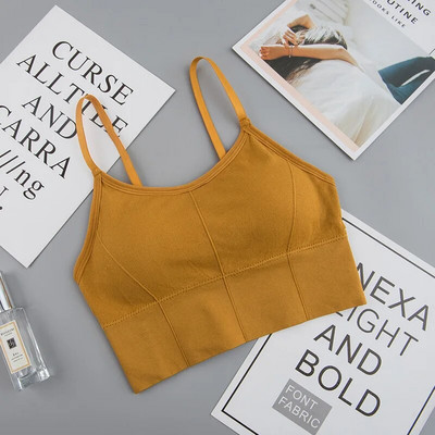 Sutien sport pentru femei spate Uscare rapidă Căptușit rezistent la șocuri Sală de gimnastică Fitness Alergare Sport Sutien Topuri Sutiene Push Up Crop Top