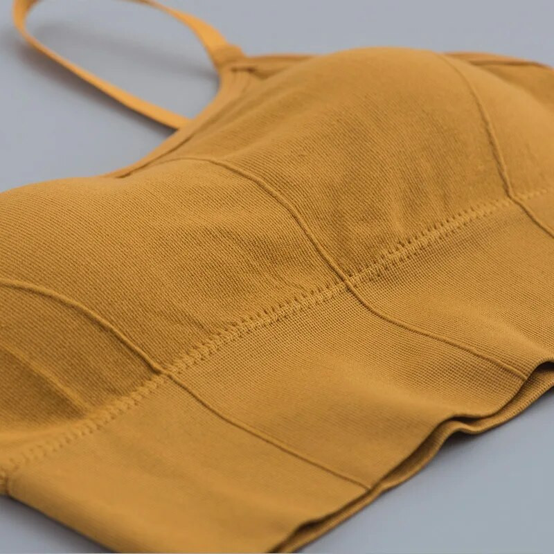 Naiste spordirinnahoidja seljatugi Kiire kuiv polsterdatud põrutuskindel jõusaal Fitness Jooks Sport rinnahoidjad Push Up rinnahoidjad Crop Top